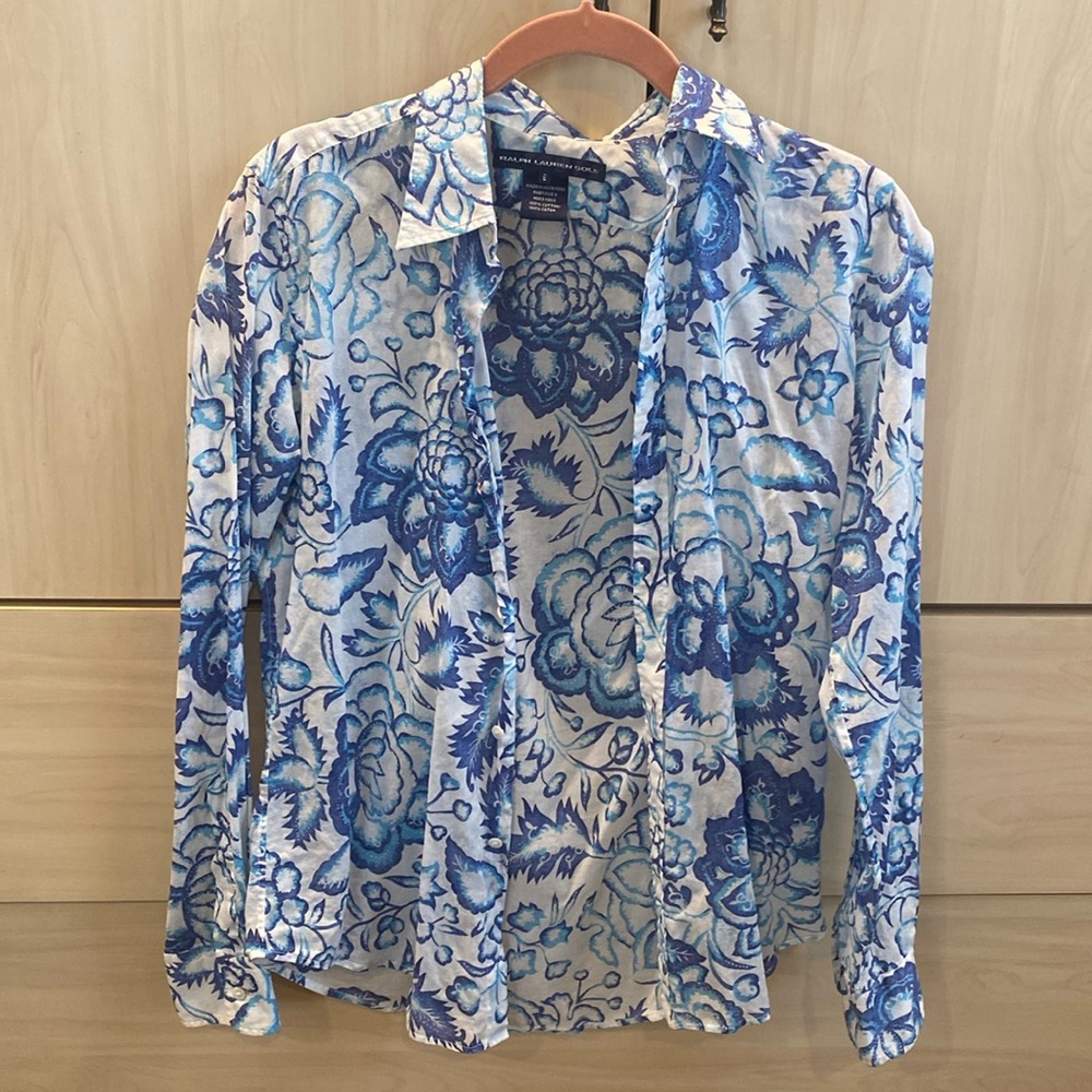 Ralph Lauren golf women button down size 6
